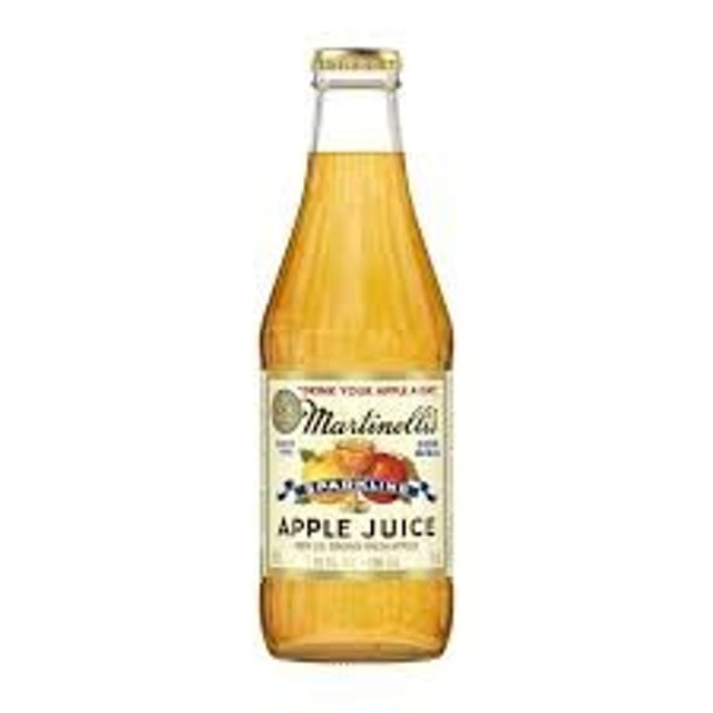 APPLE JUICE MARTINELLI'S.