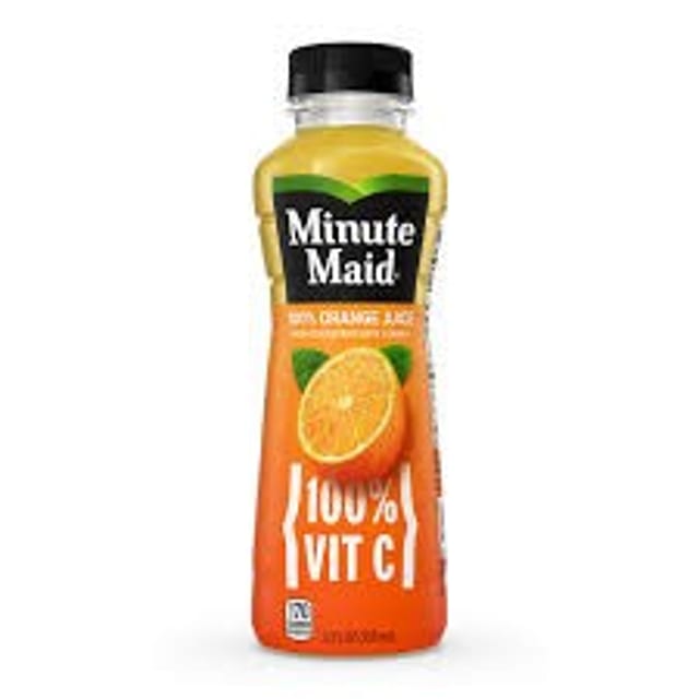 Minute Maid Orange Juice.